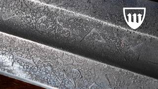 Forging Marais executioner's sword, part 2, heat treatment.