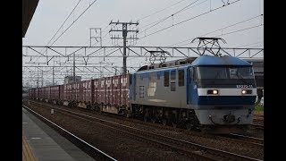 EF210 11号機(5074レ) 清洲駅通過
