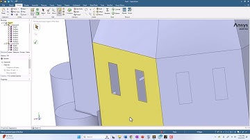 Fill command in Spaceclaim | ANSYS 2024 R2