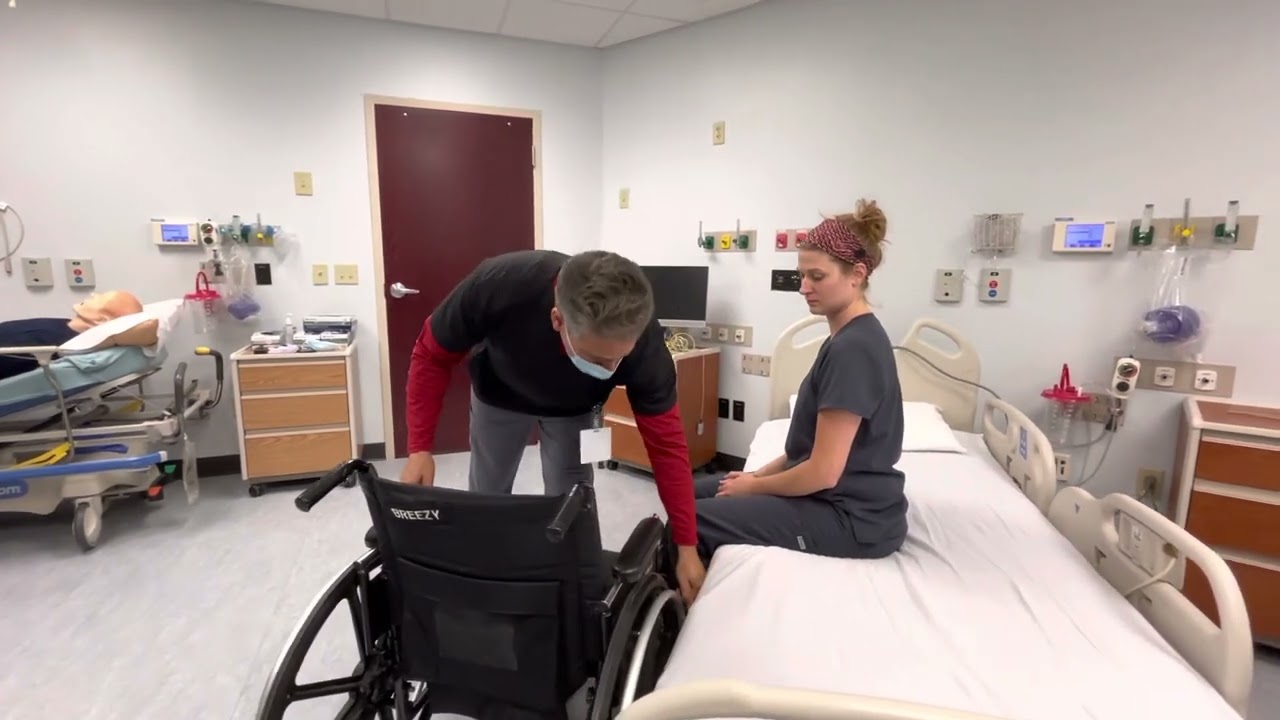 Squatpivot transfer, bed to W/C YouTube