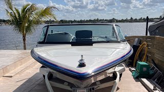 1994 Wake boat. Full detail. Oxidation removal. Polish. Ceramic. by Southwest Florida Marine Detail 133 views 10 months ago 1 minute, 23 seconds