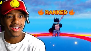 I Joined A PRO SERVER in Roblox Blade Ball * INSANE *