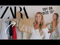 HUGE ZARA *new in* TRY ON HAUL!!!! | SUMMER OUTFITS| SIZE 12!!!!