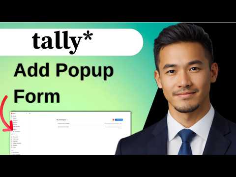 How To Add A Popup Form With Tally.so