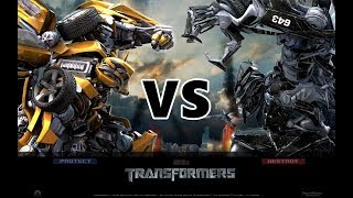 Bumblebee Saves Sam and Mikaela - Transformers The Game