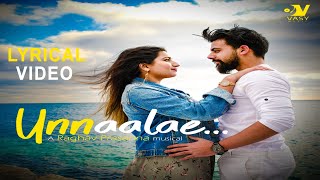 Unnaalae...#உன்னாலே​ Tamil VideoSong | Raghav Prasanna | Praveen Raj | Tamil album Song | Vasy Music