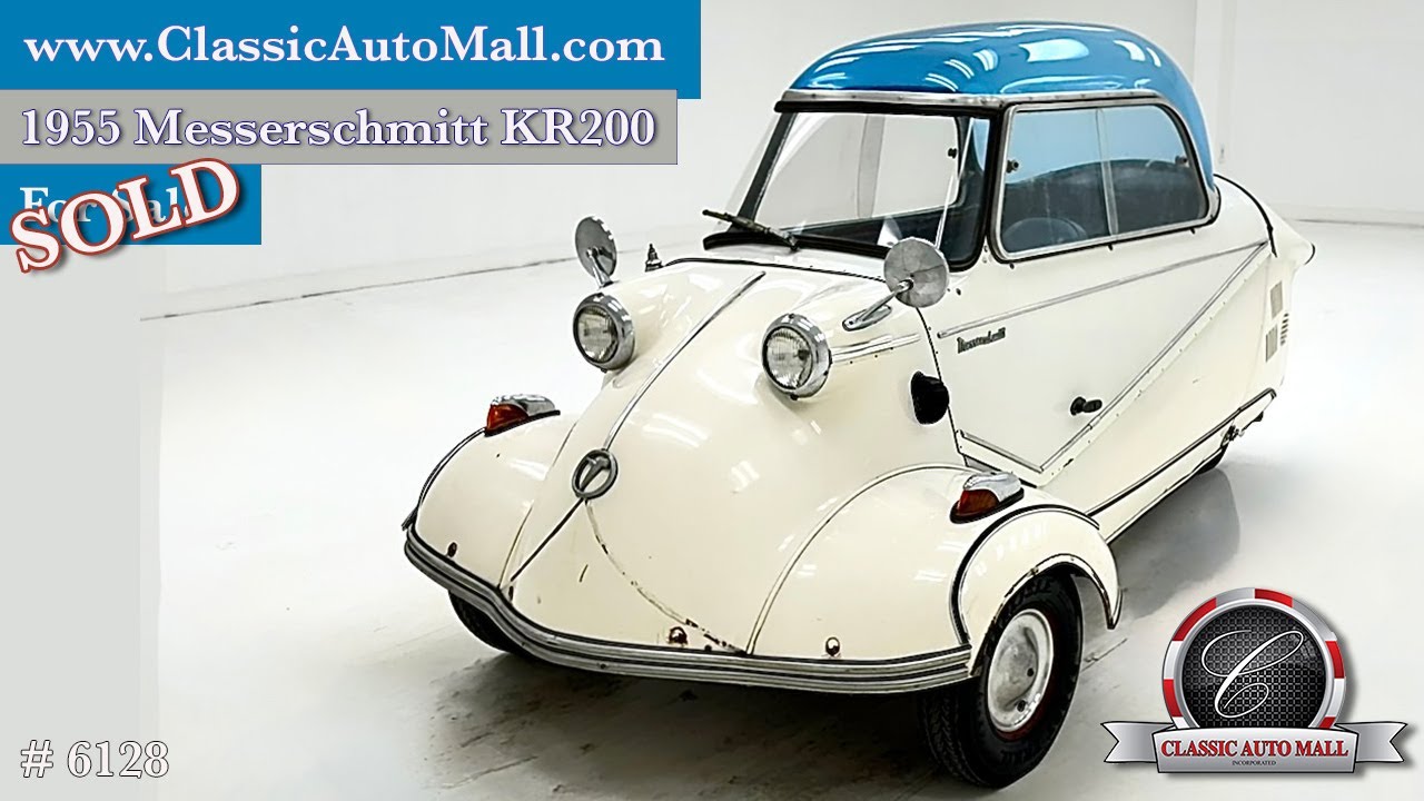 Wild 1955 Messerschmitt KR200 Bubbletop SOLD! - Consignments at