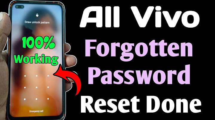 How to unlock any phone password without losing data vivo