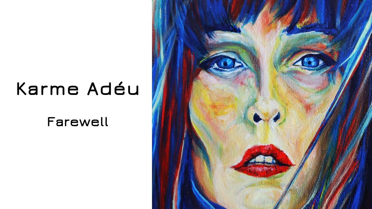 Karme Farewell – Exhibition Video | Emotional Acrylic Portrait