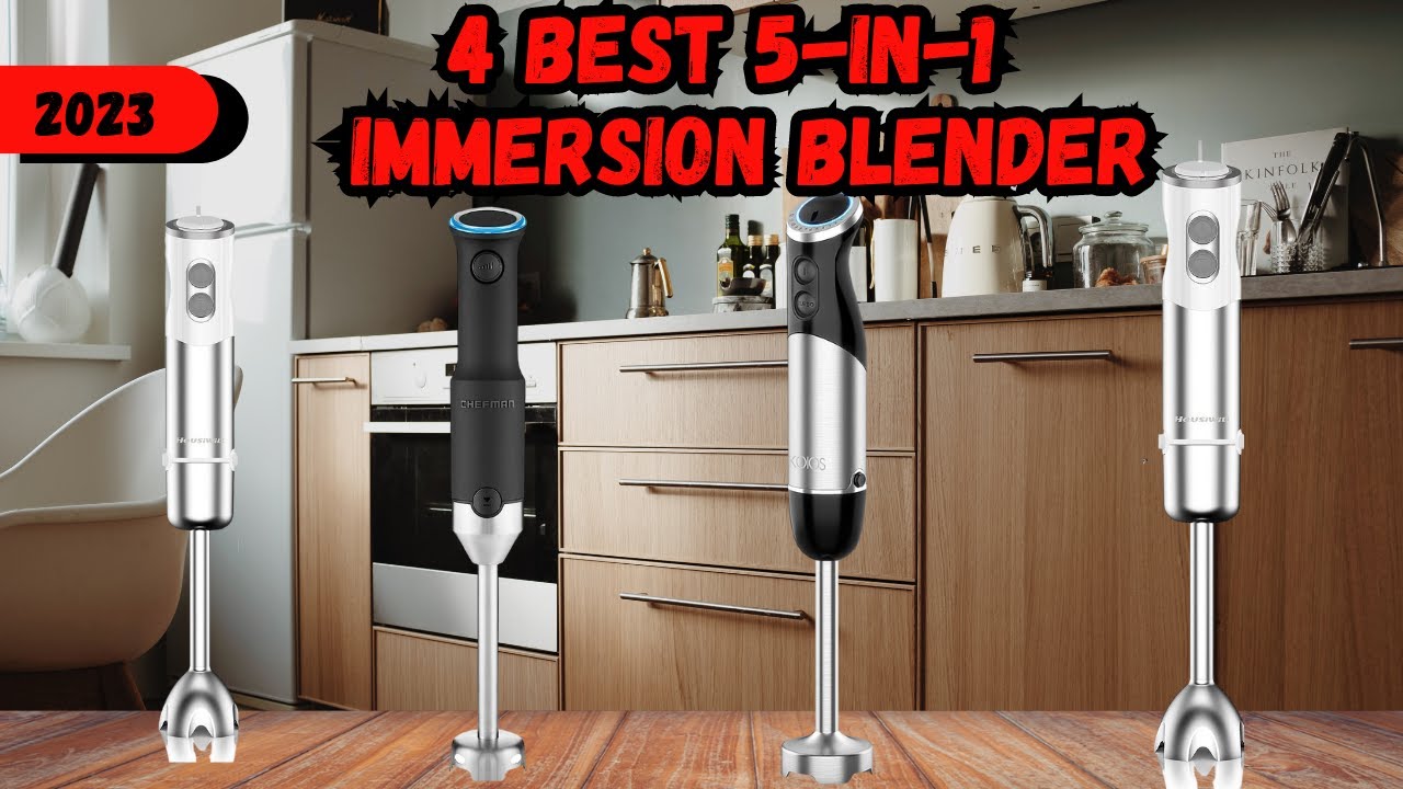 KOIOS HB-2052 1000W 5-in-1 Multifunctional Immersion Hand Blender