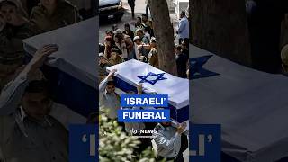 Funeral of ‘Israeli’ soldier Maoz Rakanti, killed in southern Lebanon