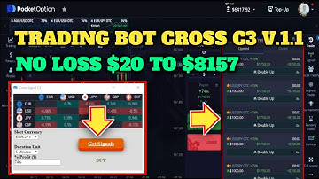 Binary Option Robot Cross C3 Pro V.1.1 - $20 to $8157 || No Loss