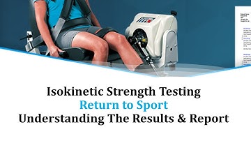 Isokinetic Muscle Performance Explanation