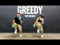 Tate mcrae greedy  dance x dumbbells workout