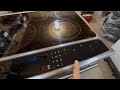 Electrolux range E14 error code after repair of E15|what to check on Electrolux range for E14 code
