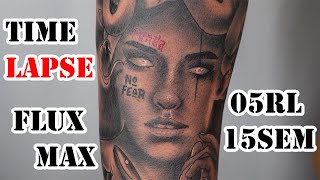Medusa Tattoo l Time Lapse l