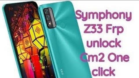 Symphony z33 frp bypass cm2