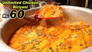 பிரியாணி வரும் முன் காத்துக்கிடக்கும் மக்கள், Unlimited 60rs Chicken Biriyani | Karthiks View