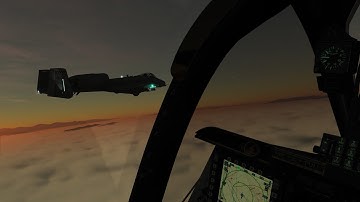DCS: A-10C - Nighttime IFR where nothing goes wrong.