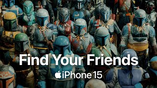 iPhone 15 Precision Finding | Find Your Friends | Apple image