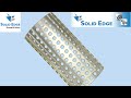 Solid edge tutorial  45  sheet metal bend  unbend l solid edge sheet metal tutorial for beginners