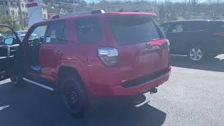 2023 SR5 4Runner with optional TRD wheels.