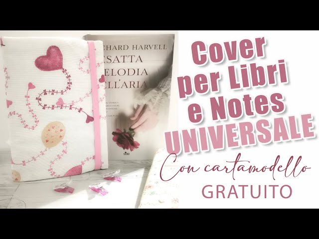 MAGICLULU 2 Pezzi Copertina Di Libro Di Stoffa Fatta A Mano