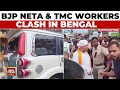 BJP &amp; TMC Faceoff In Barrackpore, West Bengal | BJP Neta &amp; TMC Workers Clash In WB | 2024 Elections