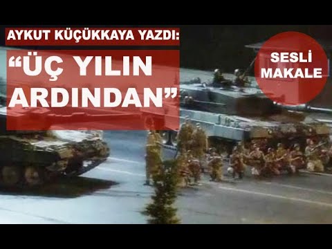 Aykut Küçükkaya yazdı: Üç yılın ardından...