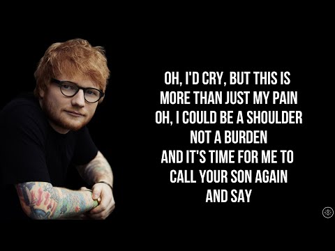 Ed Sheeran - I WILL REMEMBER YOU (Lyrics)