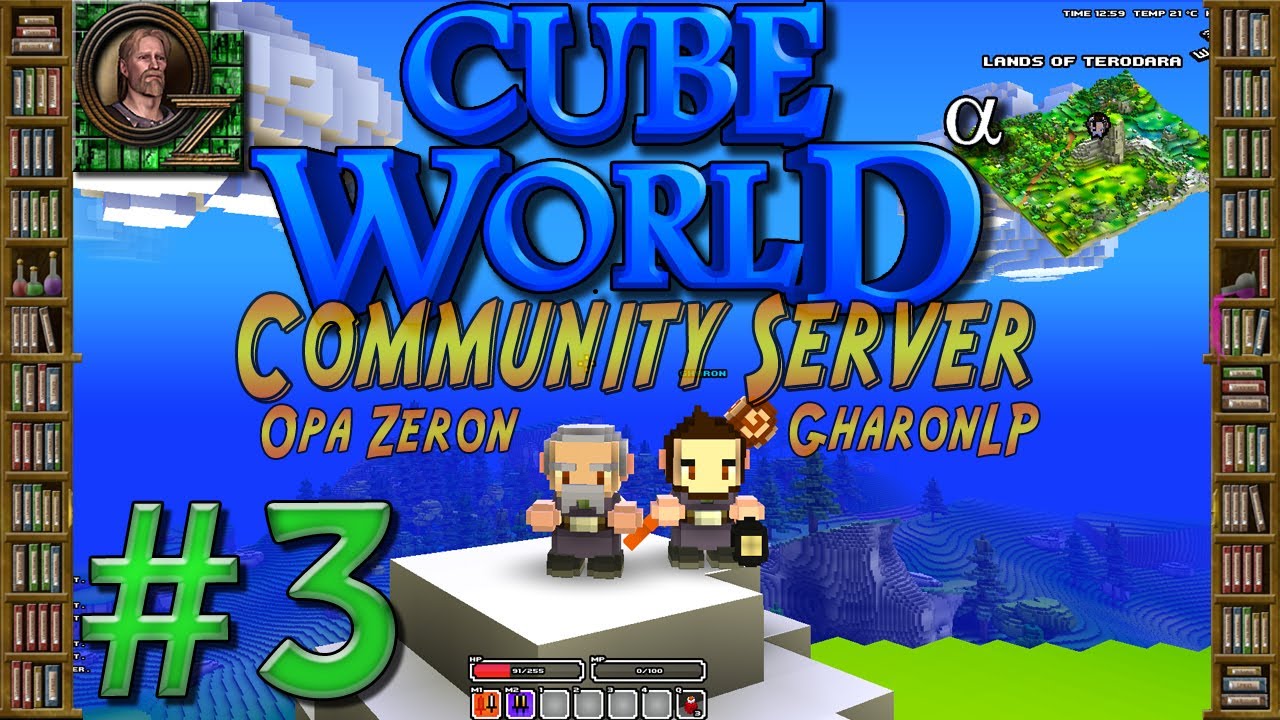 CUBE WORLD Community Server LP #3 - Ein Leben auf der Flucht [HD+Deutsch]