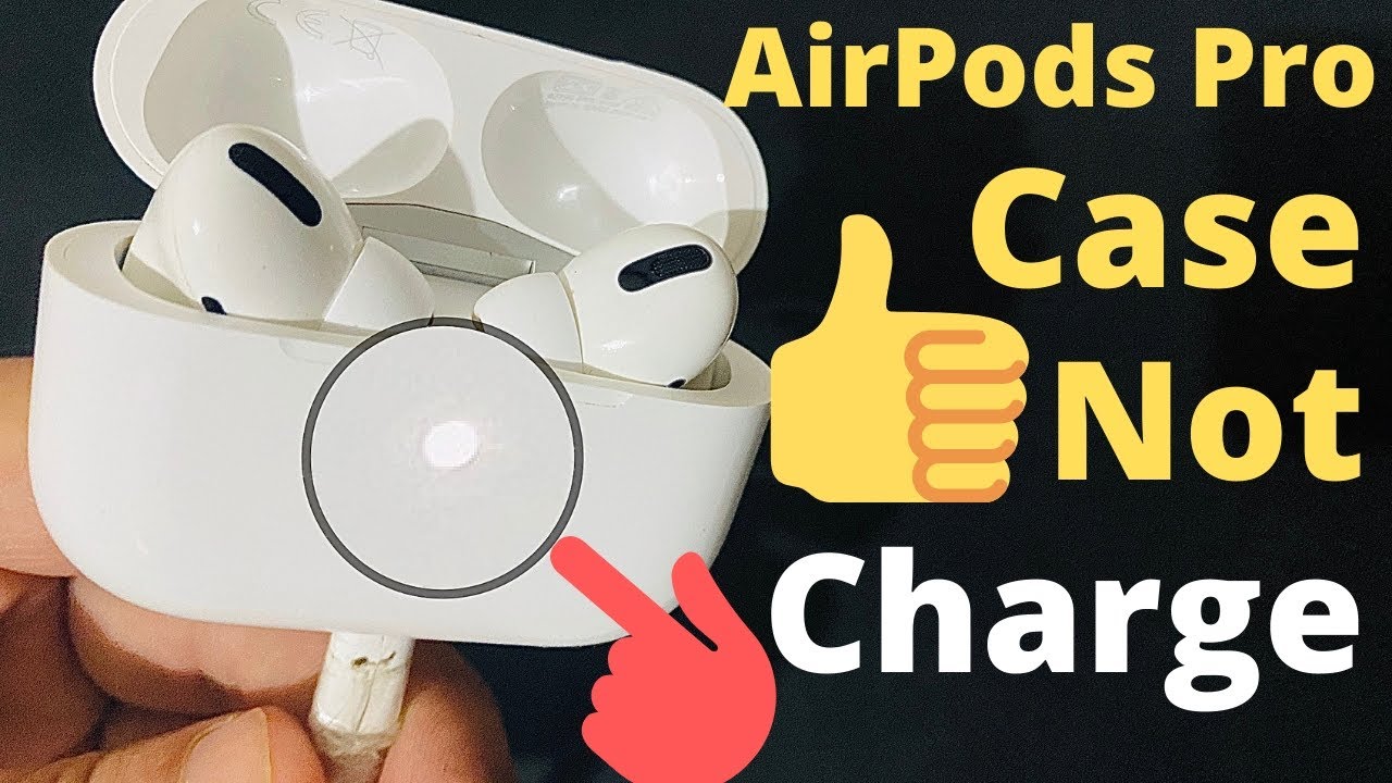 Fixes on Apple AirPods Case is Charging issues Stuck & Won't Respond 2023 - YouTube