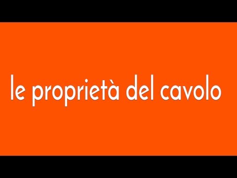 Video: Cavolo Lepre (pianta) - Proprietà E Usi Utili, Fiore Di Cavolo Di Coniglio, Controindicazioni