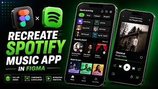 Spotify App UI Design in Figma Part 1 | Hindi English Subtitles Spotify App UI Design in Figma Part 1 | Hindi English Subtitles