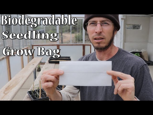 Biodegradable Seedling Grow Bags