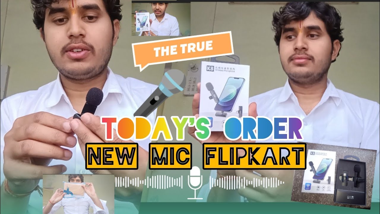 💯👍🏻FlipkartNew secret mic 🎤✅New mic 🎤 konsa order kre to janiye dosto video ko pura watch' kro jldi 