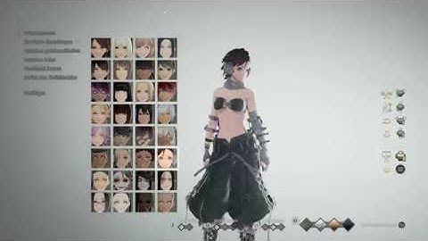 Code Vein Character Creation & All Options