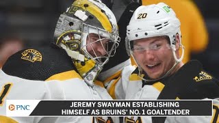 Jeremy Swayman Establishing Himself As Bruins' No. 1 Goaltender