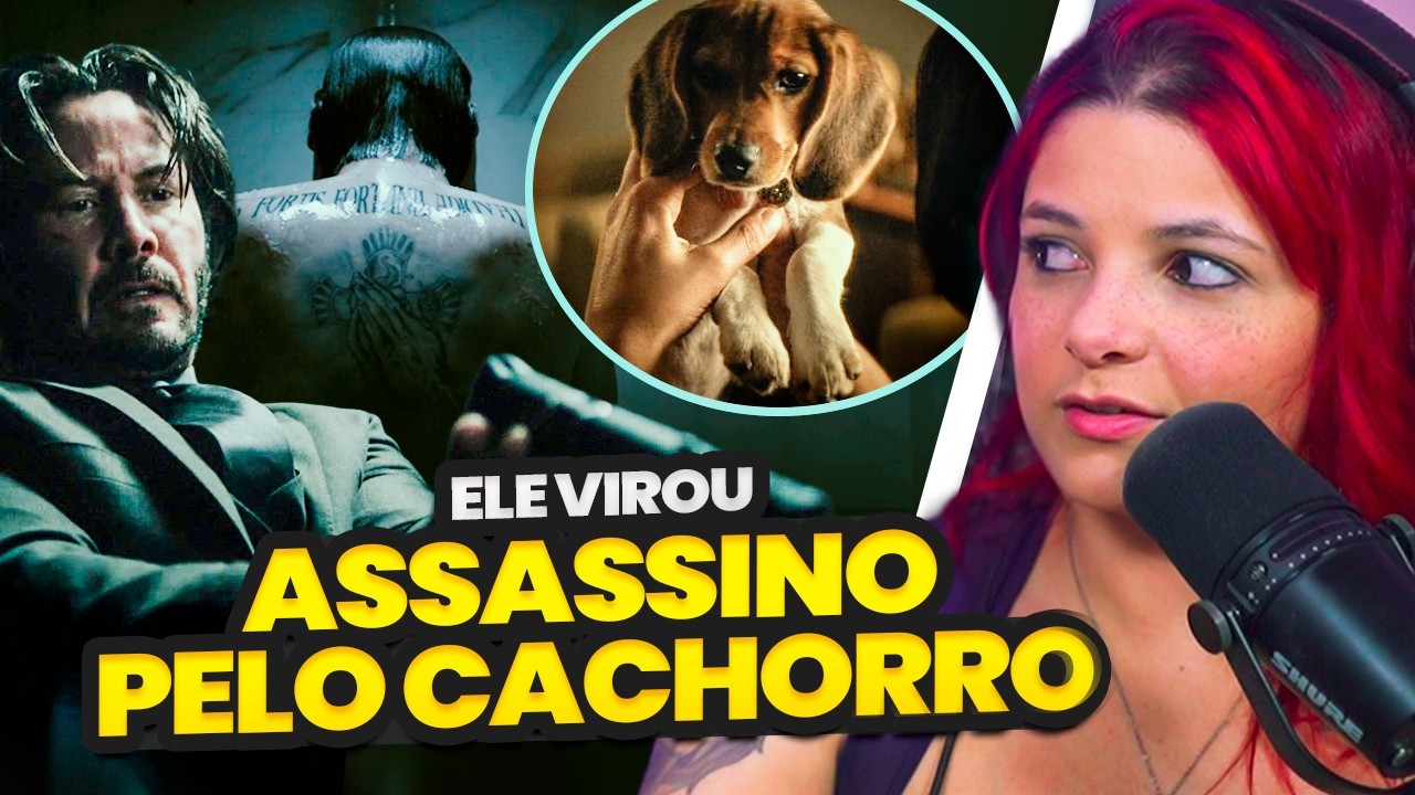 O JOHN WICK É O CARA QUE A GENTE CHAMA PRA MATAR O BICHO PAPAO