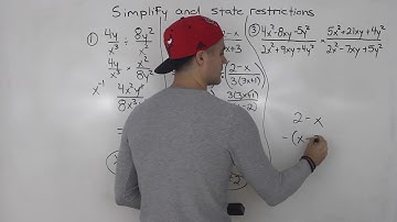 MCR3U - Multiplying & Dividing Rational Expressions Part 2 - Grade 11 Functions