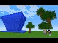 ДОМ ДЕРЕВО НУБА ПРОТИВ ЦУНАМИ В МАЙНКРАФТ ! ПРО ПОСТРОИЛ ДОМ НА ДЕРЕВЕ MINECRAFT МУЛЬТИК