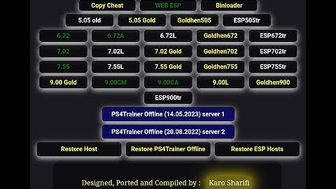 Cara install karo host di user Guide PS4 9.00