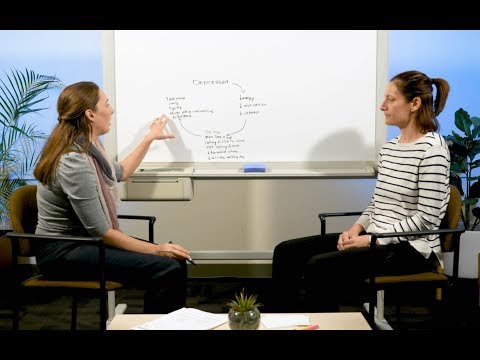 Explaining the Vicious Cycle of Depression (CBT Clinical Demonstration)