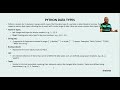 &quot;Mastering Lists and Tuples in Python: Essential Data Types Explained&quot; #s1ep15
