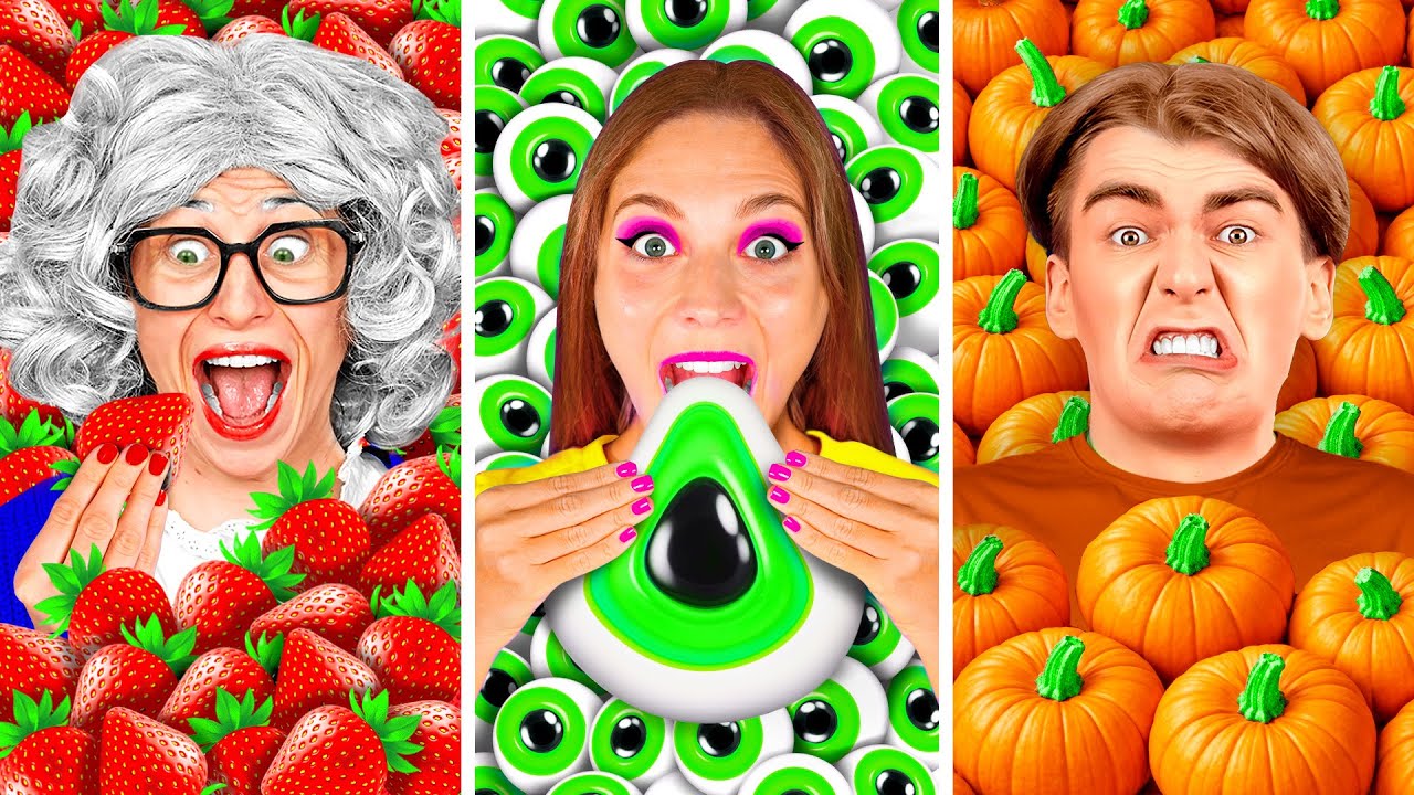 Экстремальные прятки Челлендж с Бабушкой | Сумасшедшие Идеи для Пранков от Crazy DO