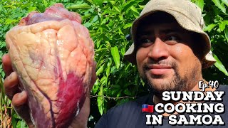 SUNDAY COOKING IN SAMOA | BEEF, PORK, FISH AND UMU | EPISODE 40