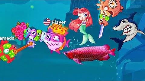Survival Fish.io: Hunger Game 🐠🐙🐋: {part 5} iOS, Walkthrough, iPhone, Android Gameplay 2022