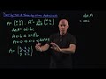 Finding the determinant of a 2x2 or 3x3 matrix  lecture 28  matrix algebra for engineers