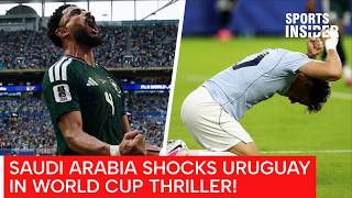 DRAMATIC World Cup Recap: Saudi Arabia Stuns Uruguay in World Cup Thriller | 1-1 Draw | AD1Z