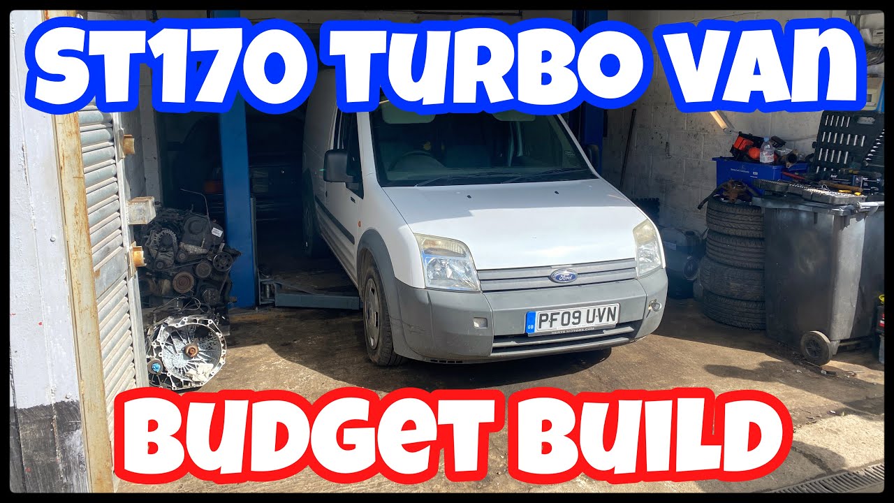 St170 Build St170 turbo transit connect van budget build!!! Pt3 - YouTube